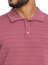 Desert Sand Design 7569Knit Polo Neck - T-Shirt - Khotwh